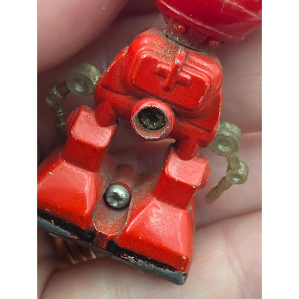 Bandai Qonto Mini Robot Small Red Fair San Ku Kai Message from Space